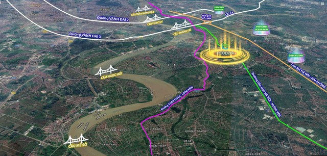 Những cây cầu phía Đông Hà Nội