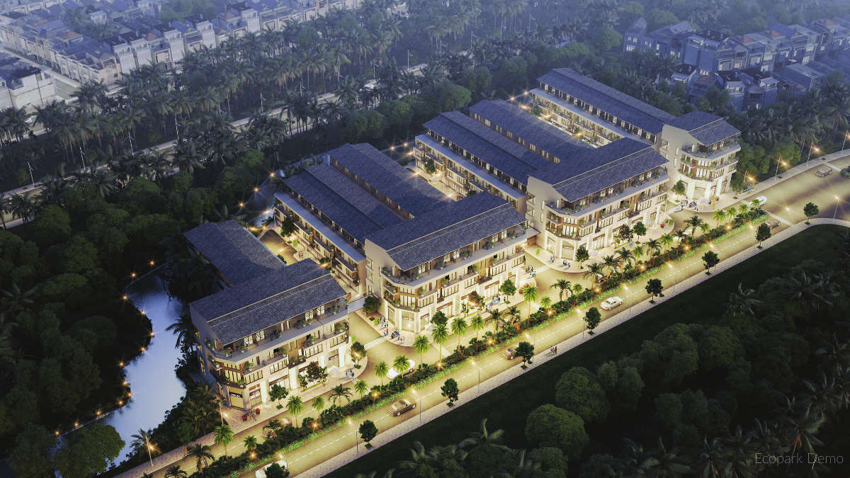 Nhà phố liền kề Ecopark